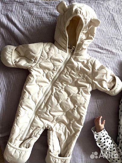 Комбинезон детский демисезонный с ушками 62 размер