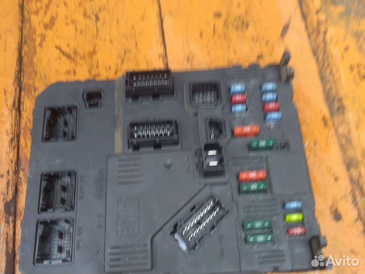 Мозг эбу и бси Пежо 206