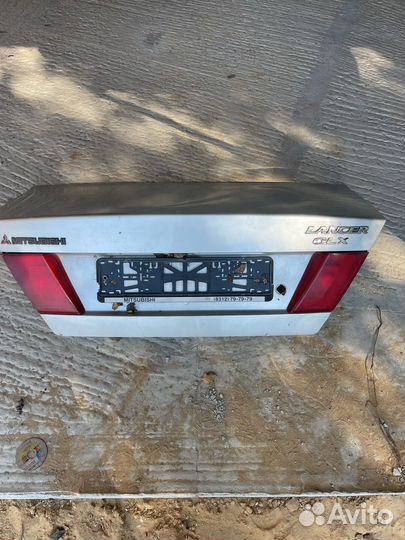 Крышка багажника mitsubishi lancer 7 седан