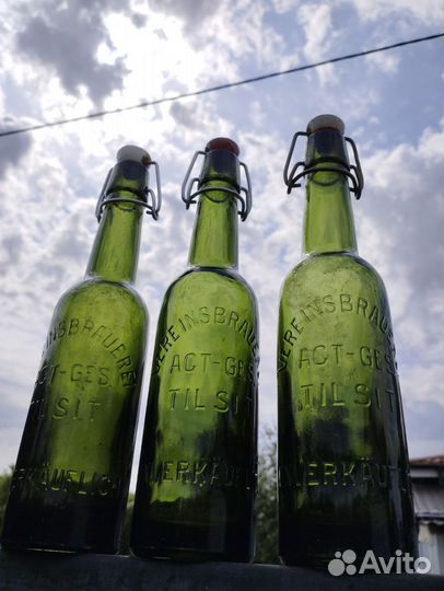 Бутылки Tilsit 1934 года