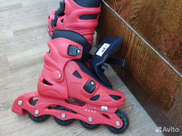 Ролики детские на 4 колесах, 32-35 размер