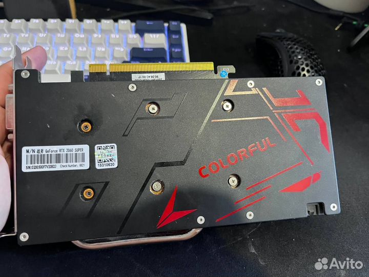 Видеокарта rtx 2060 super