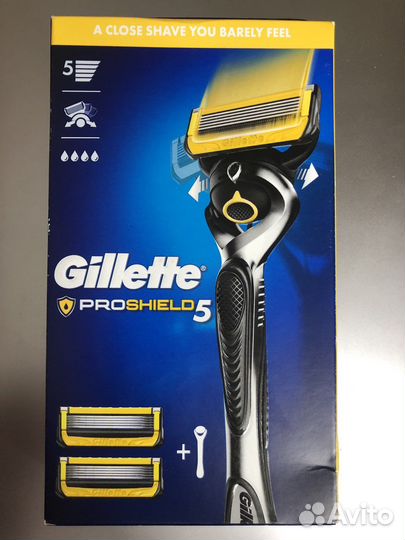 Gillett proshield кассеты для бритья