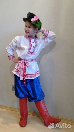 Русский народный костюм, косоворотка прокат