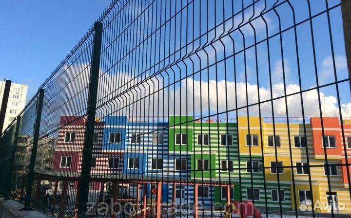 Забор металлический за 1 день под ключ