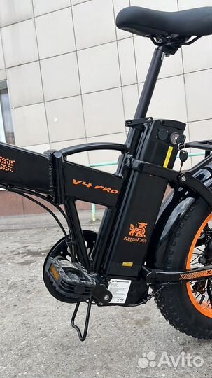 Электрофэтбайк складной kugoo