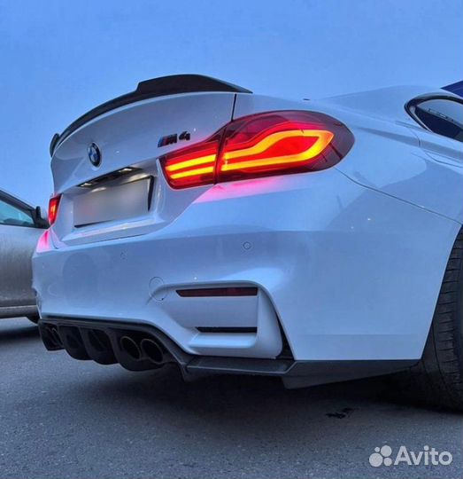 Тюнинг диффузора BMW M3/M4 f80/f82 M-Performance