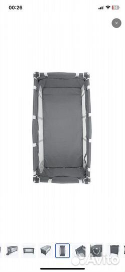 Манеж indigo +матрас