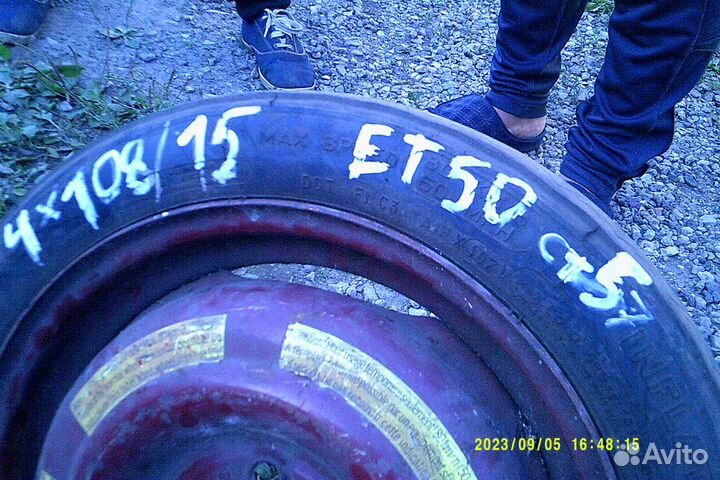 R15 Michelin TRX 115/70, PCD 4x108 DIA 57