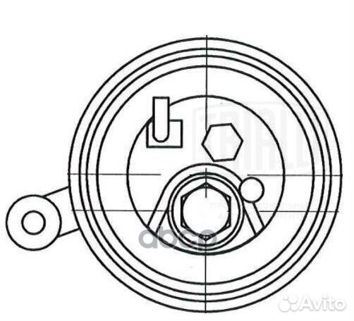 Ролик грм для а/м Ford Ranger (06) 2.5d/3.0d