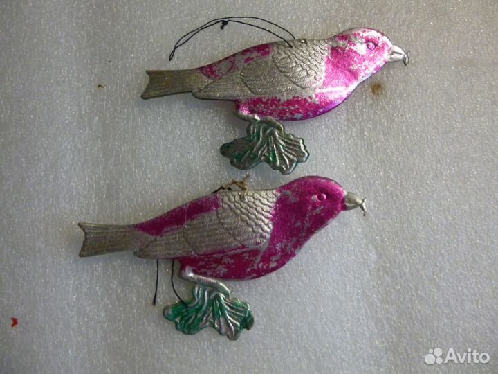 Елочные игрушки СССР 2шт