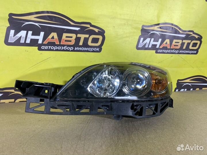 Фара Галоген левая Mazda 3 BK