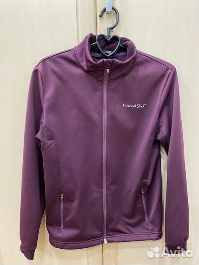 Лыжная разминочная куртка