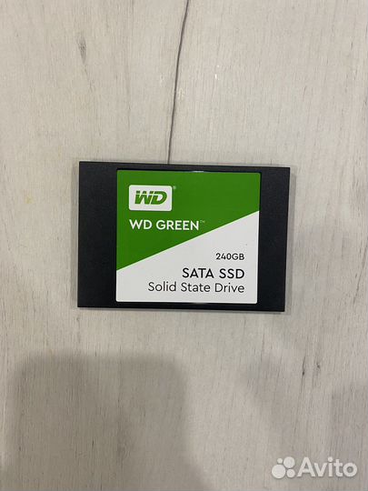 Ssd SATA wd green 240 gb