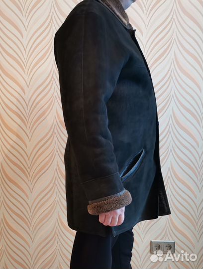 Дубленка натуральная мужская 50 52