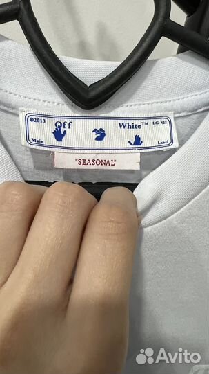 Футболка off-white оригинал