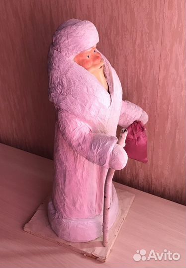 Большой Дедушка Мороз Папье-маше, советских времен