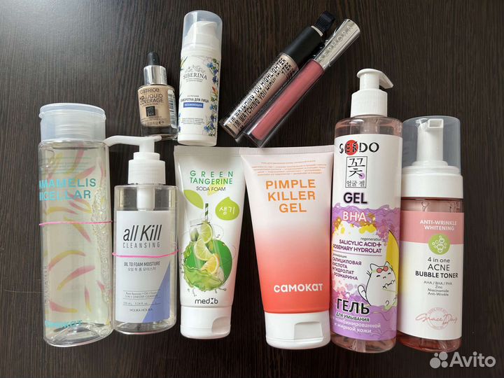 Косметика пакетом