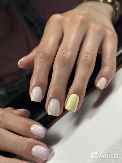 Маникюр с покрытием гель-лаком
