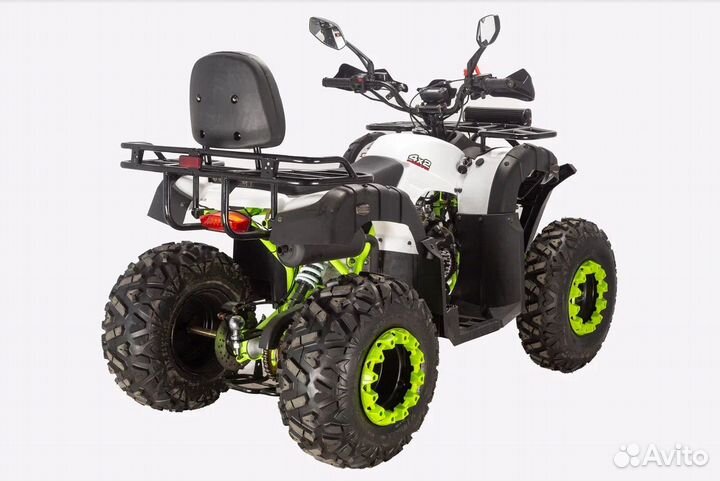 Квадроцикл H200 Люкс для Взрослых 2023 Белый