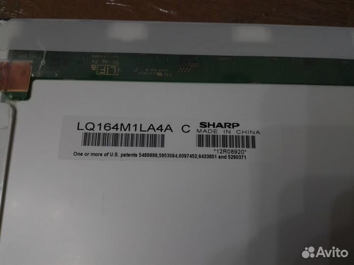 Жк-матрица для ноутбука 16.4 дюйма lq164m1LA4A C