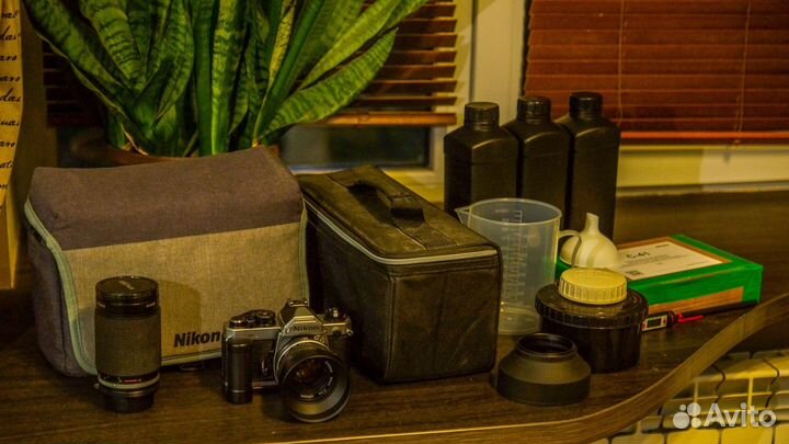 Nikon fm2n + большой комплект