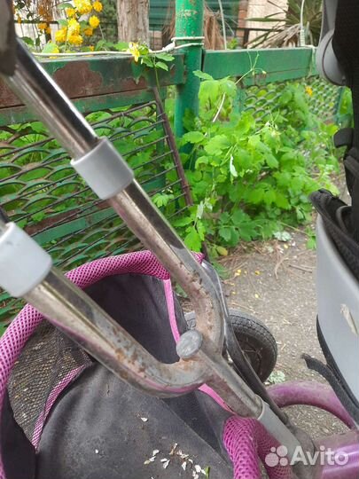 Детский велосипед с ручкой бу