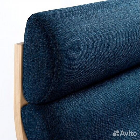 Поэнг Подушка Шифтебу темно-синий оригинал икеа