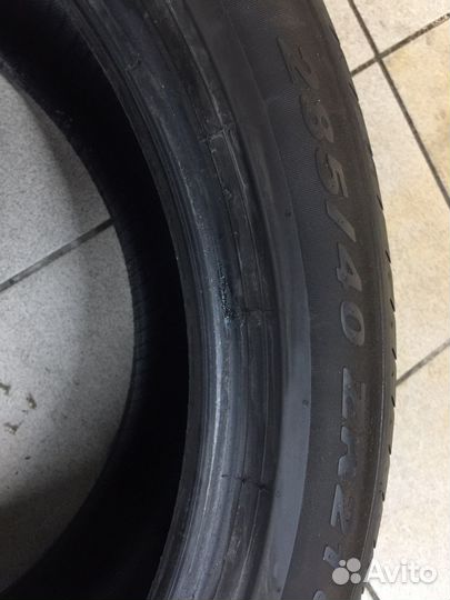 Pirelli P Zero 285/40 R21 и 315/35 R21