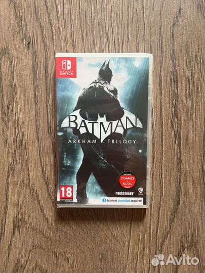 Batman Arkham Trilogy Nintendo switch Новый