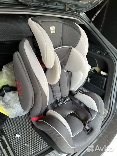 Детское автокресло группа 1-3 с isofix