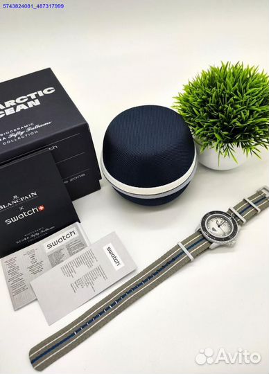 Часы Swatch blancpain Antarctic ocean (Арт.64354)