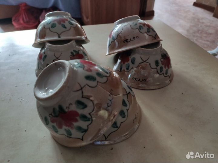 Пиалы и тарелочка