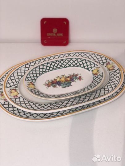 Тарелка овал