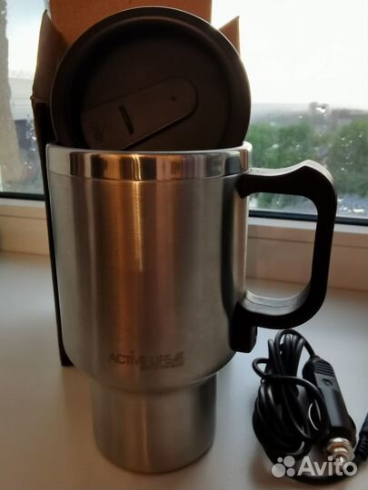 Автомобильная термокружка с подогревом