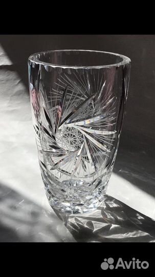 Винтажная хрустальная ваза,Германия