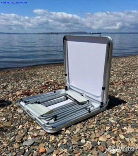 Складной стол + 4 стула (Арт.65898)