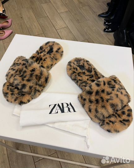 Новые тапочки шлепанцы Zara home 37