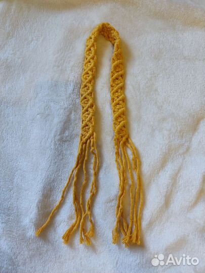 Повязка на голову/ободок макраме