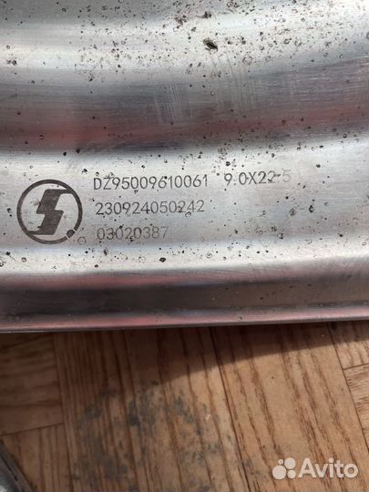 Алюминиевые диски рулевые 9.0x 22.5 за 2 шт