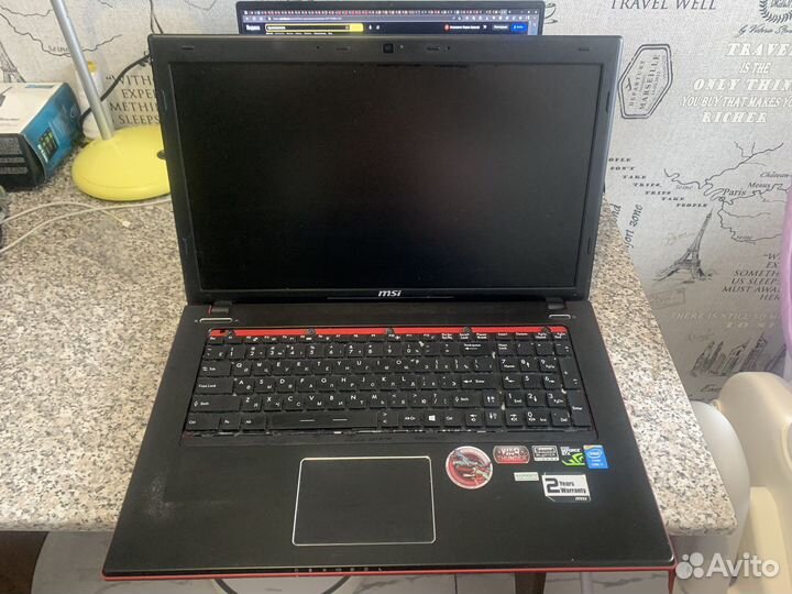 Ноутбук MSI GE70 20E-478RU Model: MS-1757