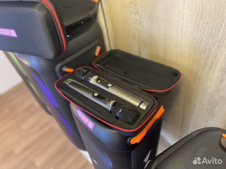 Аренда колонок JBL Partybox 310/110 + микрофон