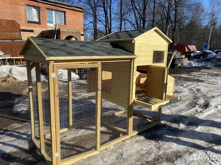 Курятник зимний на 15 кур