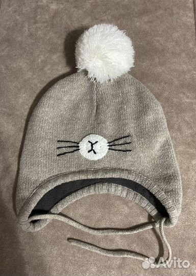Шапка на девочку 74/80 размер