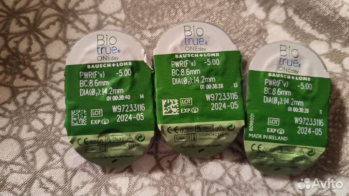 Контактные линзы bio true, alcon dailies -5
