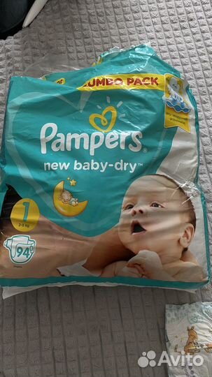 Подгузники Pampers new baby-dry 1