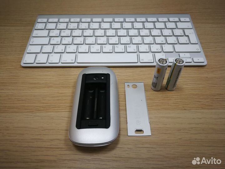 Комплект Apple Magic Mouse 1 и Magic Keyboard 1