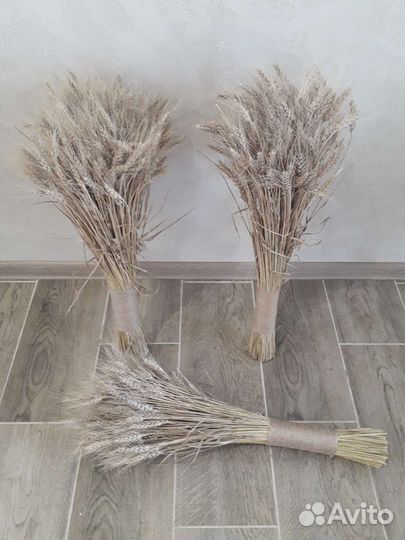 Снопы/букеты из колосьев пшеницы