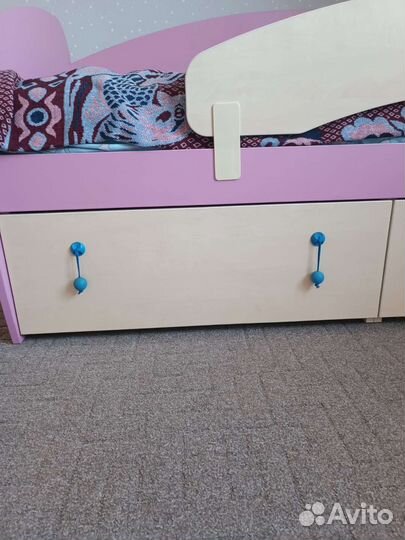 Детская кровать от 3 лет с матрасом