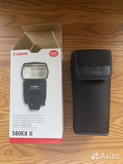 Вспышка Canon speedlite 580ex II